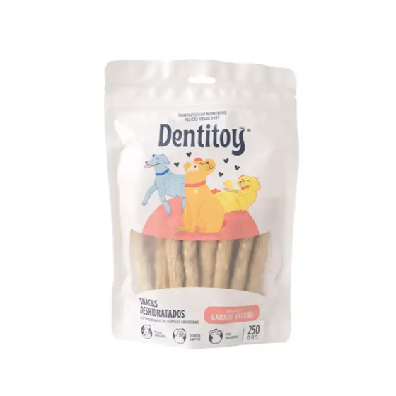 SNACKS DE VACUNO DENTITOY BOLSA 250G
