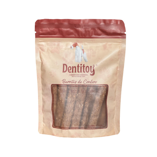 BARRITAS DE CORDERO DENTITOY BOLSA 15 UNID