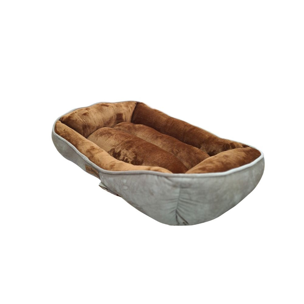 CAMA PUFF MILOU BEIGE TALLA XL