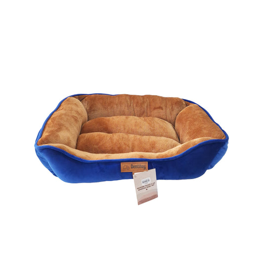 CAMA PUFF MILOU AZUL TALLA L
