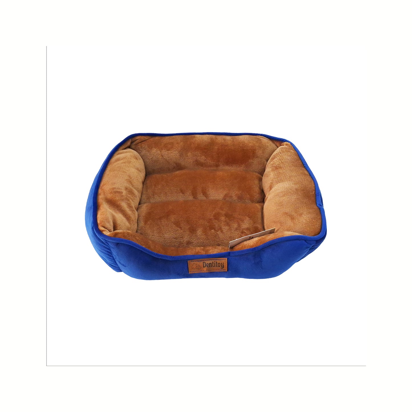 CAMA PUFF MILOU AZUL TALLA M