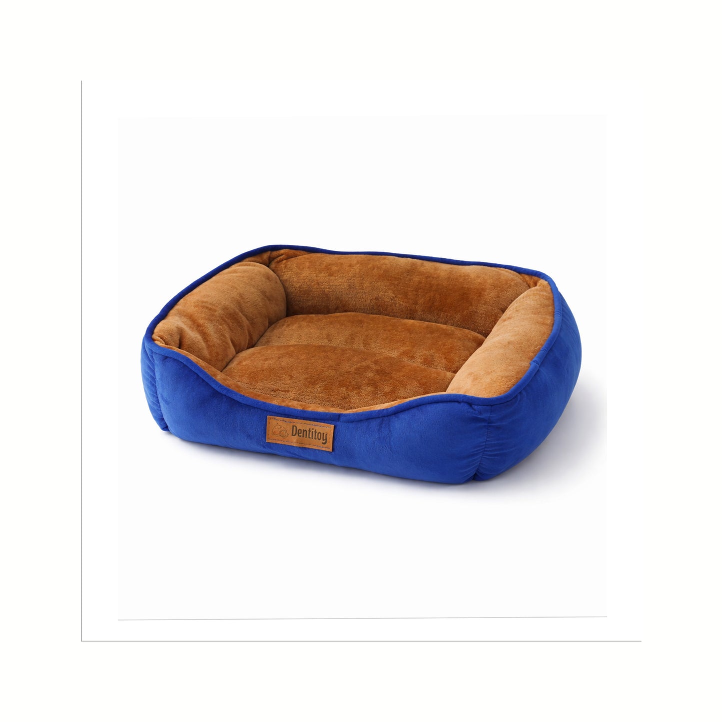 CAMA PUFF MILOU AZUL TALLA M