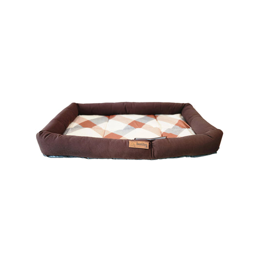 CAMA TAPETE MARRÓN TALLA L