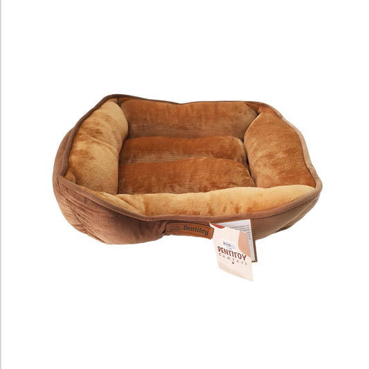 CAMA PUFF MILOU MARRÓN TALLA M